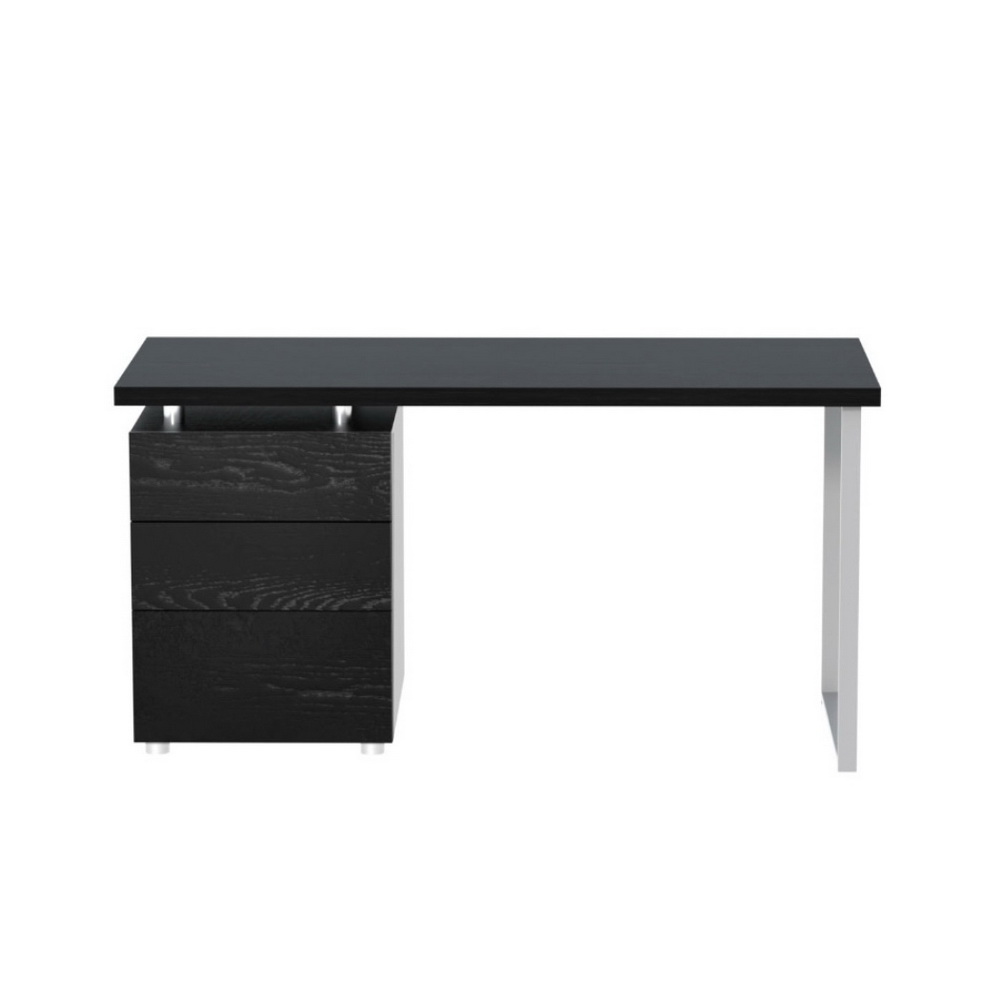 Artiss Computer Desk Drawer Black 140CM - Image 3