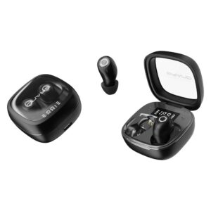 Mini True Wireless Earbuds | Compact Lightweight in-Ear Headphones w/Case | World's Smallest Wireless Ear Buds w/Built-in Mic | Wireless Headphones, Bluetooth Headphones w/ 6-HR Play (White)