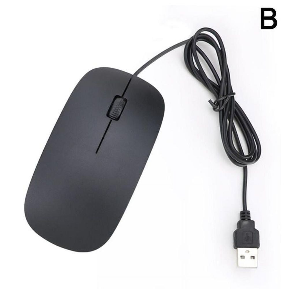Mouse Ultra Thin Gaming Mouse Wired Usb Gamer Mice For Gaming Computer Pc 3 Buttons 1200dpi Optical 3d Roller Usb Gaming Mouse O6J9