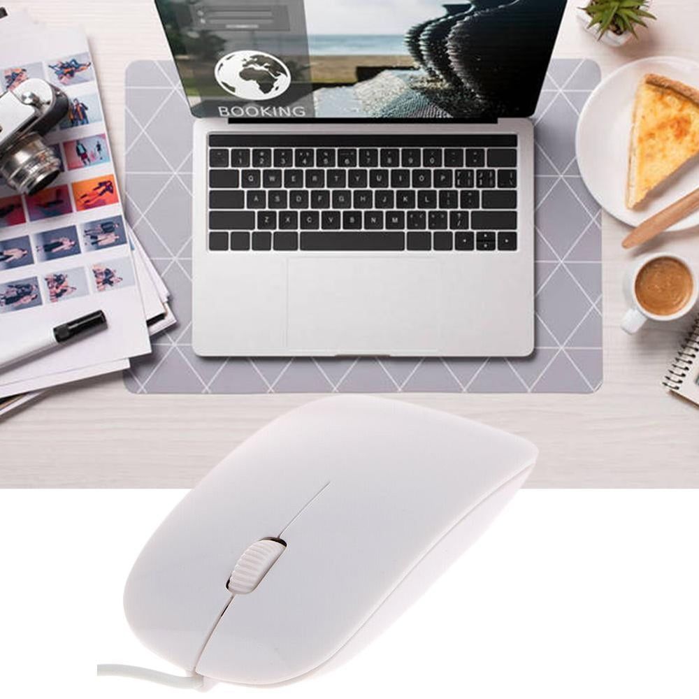 Mouse Ultra Thin Gaming Mouse Wired Usb Gamer Mice For Gaming Computer Pc 3 Buttons 1200dpi Optical 3d Roller Usb Gaming Mouse O6J9 - Image 3