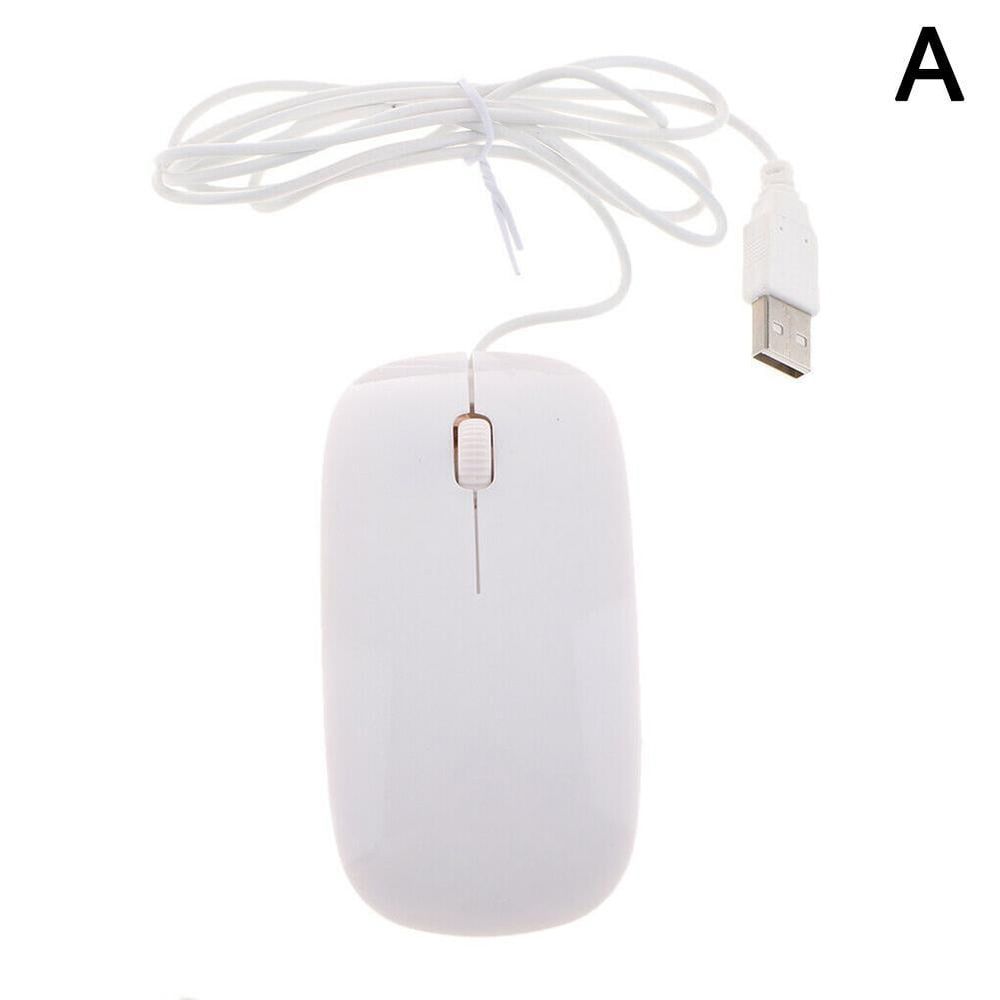 Mouse Ultra Thin Gaming Mouse Wired Usb Gamer Mice For Gaming Computer Pc 3 Buttons 1200dpi Optical 3d Roller Usb Gaming Mouse O6J9 - Image 5